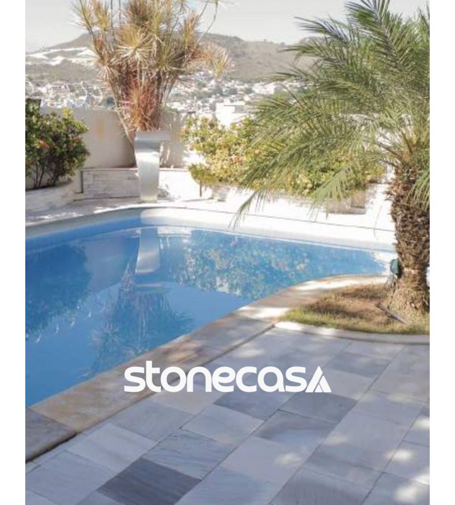 Pedra para Piscina Natural Atérmica Antiderrapante